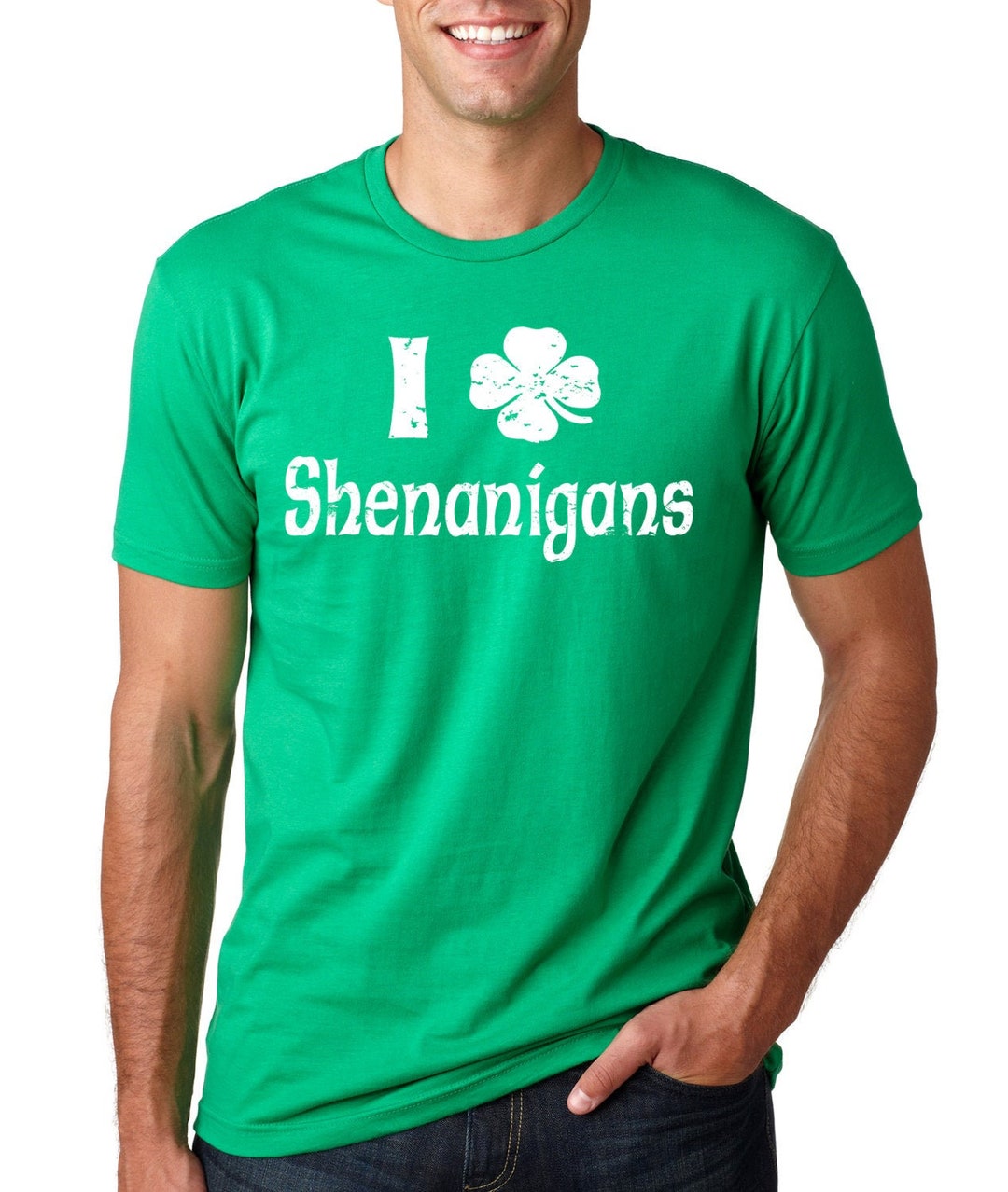 Saint Patrick's Day T-shirt I Love Shenanigans Funny Tee - Etsy