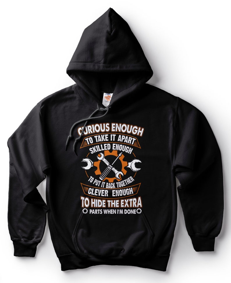 Mechanic Hoodie Gift for Mechanic Funny Mechanic Occupation Etsy