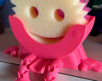 3D Printed Scrub Mommy Holder | Kitchen Sponge Organizer