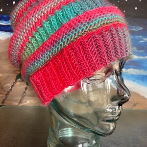 Purl Illusions Slouch Hat/Slouch Hat/Ski Hat/Snow Hat