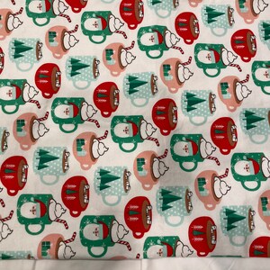 Christmas Holiday Hot Coca Mug Flannel Pillowcase