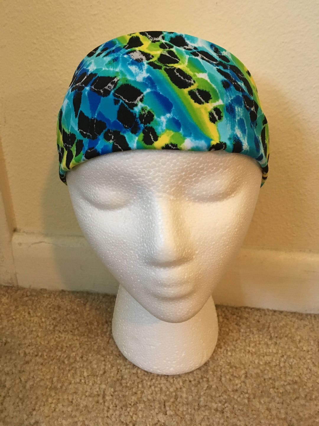 Ocean Headband Blue Headband Yellow Headband Green Etsy