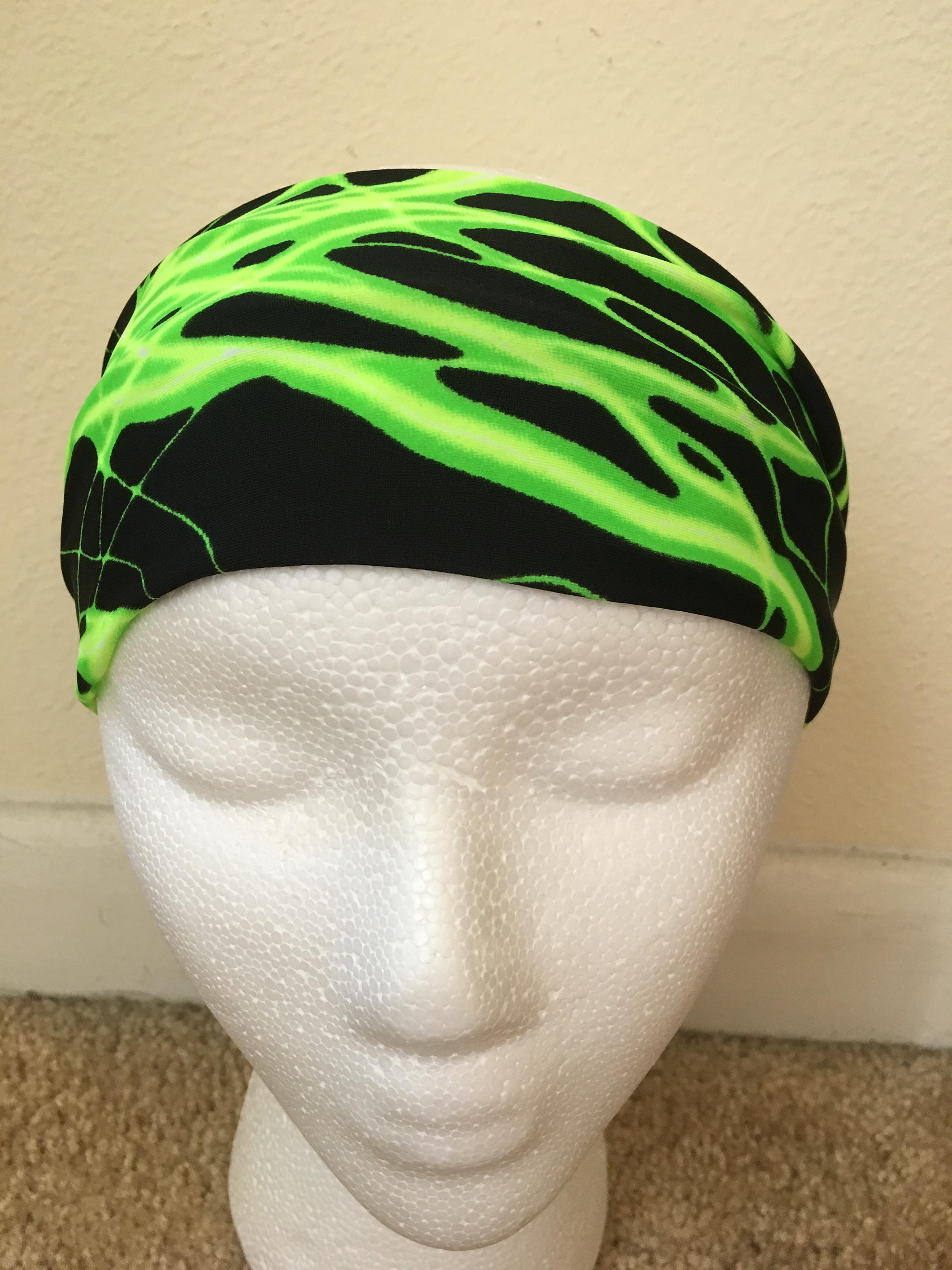 Lightning Bolt Headbands Lightning Headbands Spandex Etsy