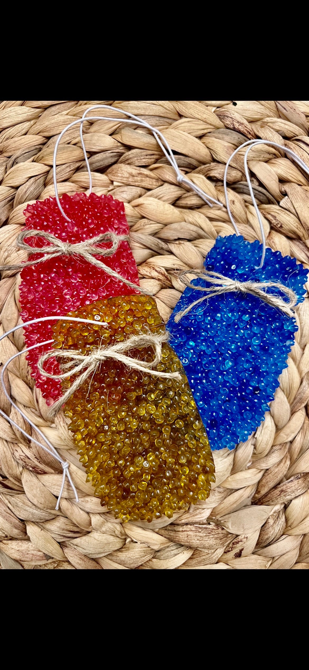 Aroma Bead Car Air Fresheners Custom Car Freshies Apple Car Etsy