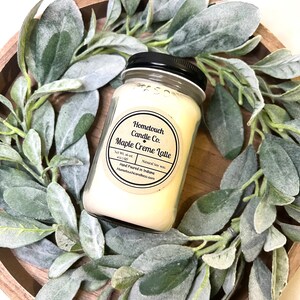 Pure Soy Wax Candles, Violets & Roses Mason Jar Soy Candle, handmade candles, natural candles, gifts
