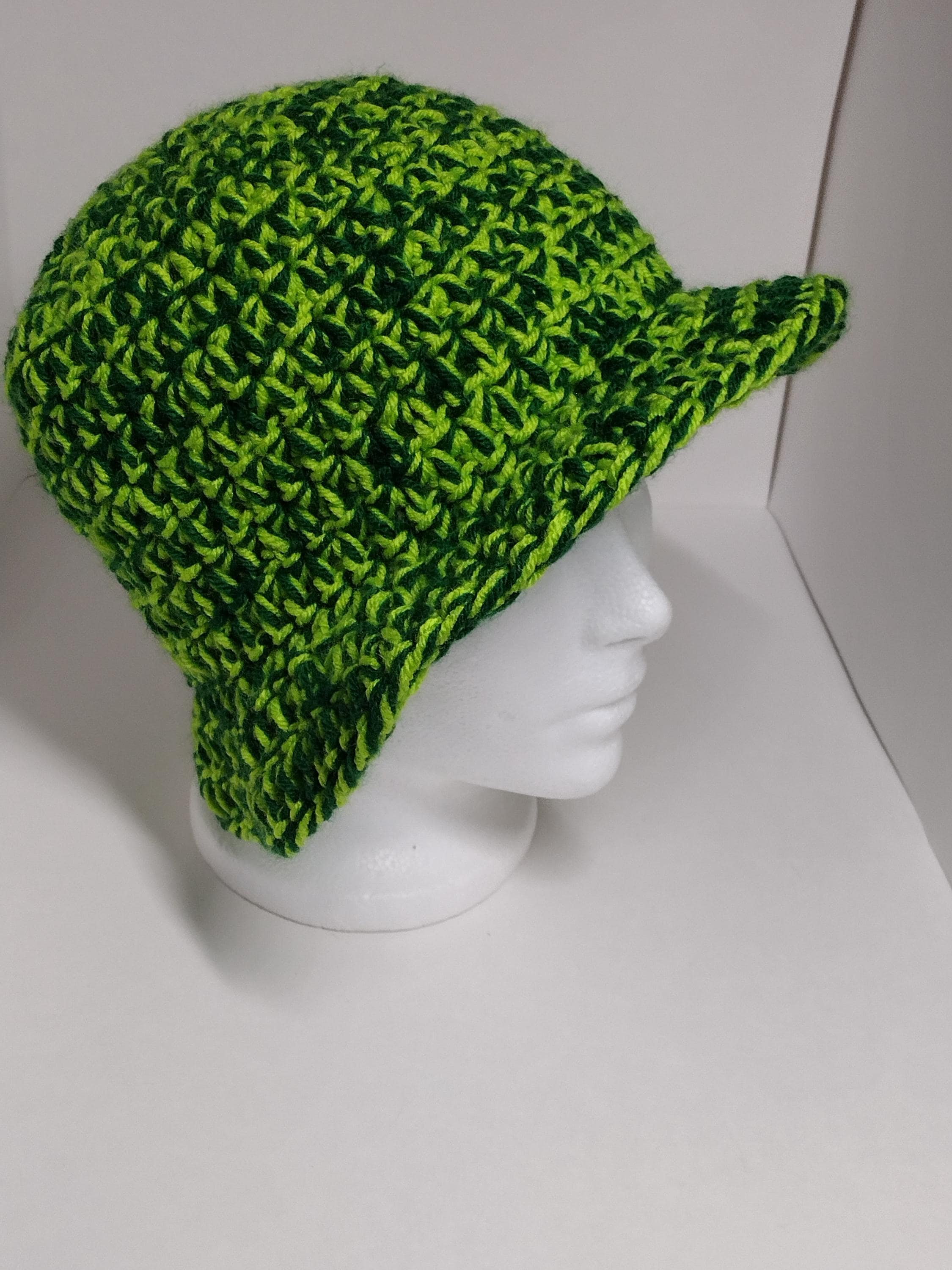 light green and dark green bucket hat ready to ship - Thumbnail 5