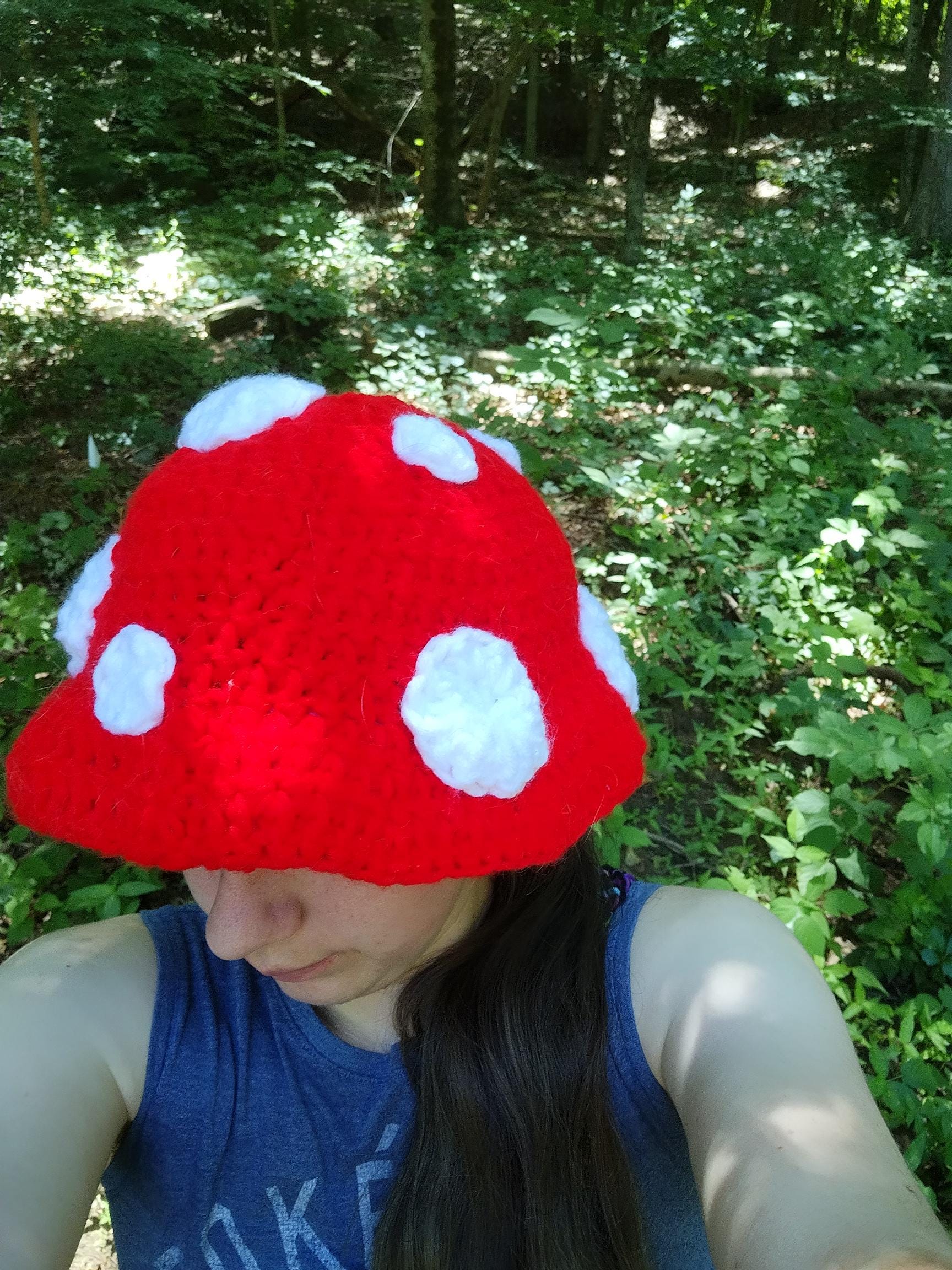 Mushroom bucket hat can be customized - Thumbnail 2