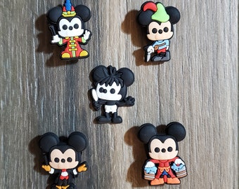 Mickey, Mouse, Shoe Charms, Disney Inspired, Embellishment, Party Favor, Girl, Boy