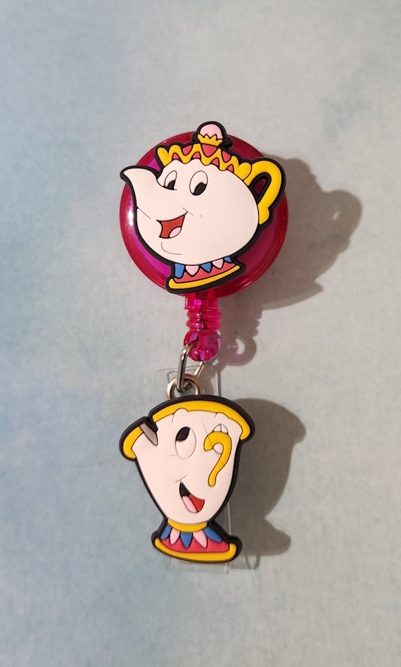 Beauty, Beast, Chip, Potts, Nurse ID Badge Holder, Nurse Badge