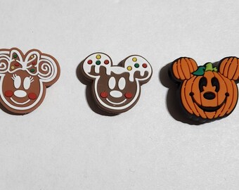 Halloween, mouse, gingerbread, Charms, Inspired, Embellishment, Party Favor, Girl, Boy