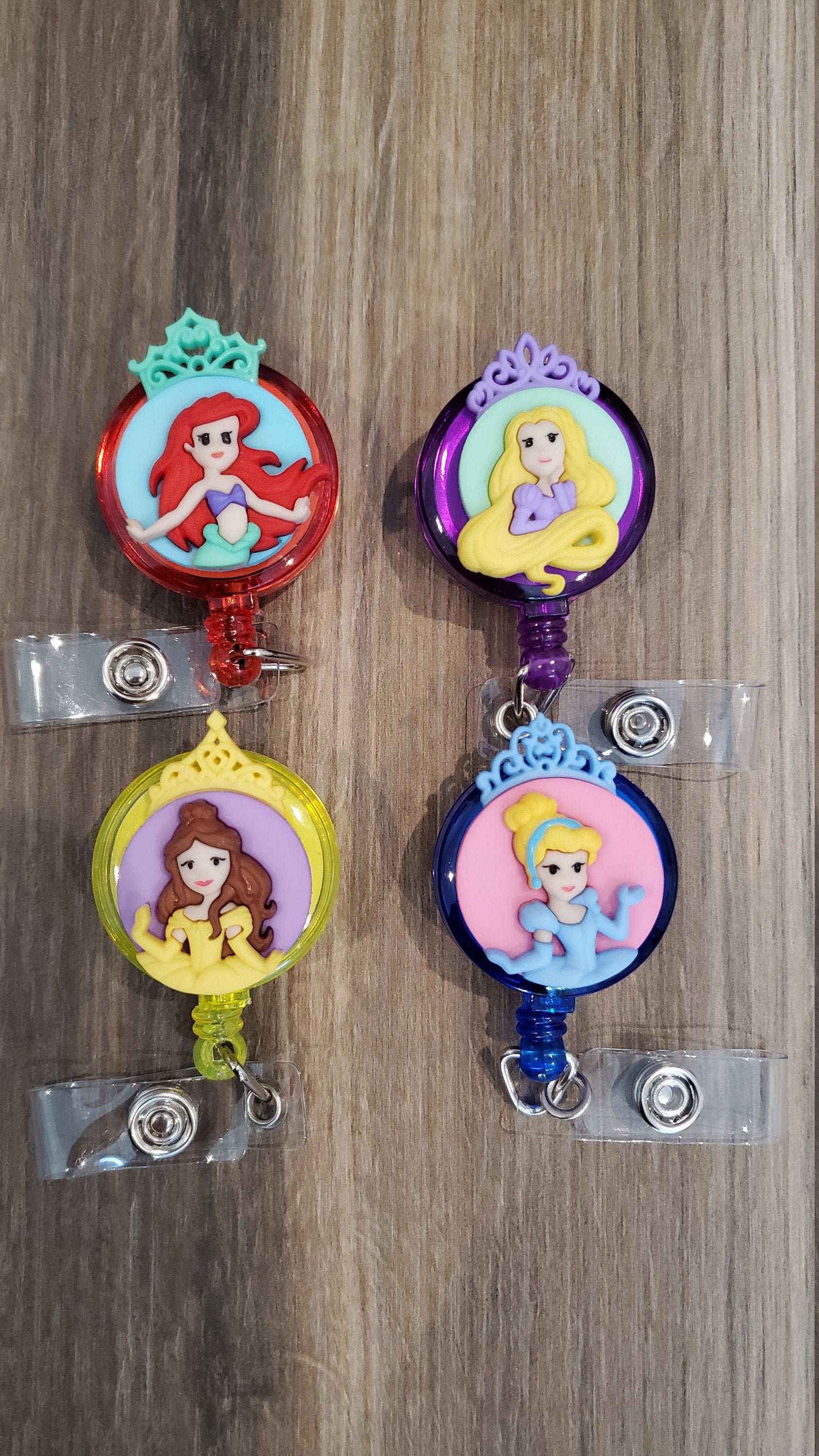Princess Belle, Ariel, Rapunzel, Badge Holder, Nurse ID Badge Holder, Nurse Badge  Reel, Pediatric Badge Holder, Teacher Badge Holder -  Canada