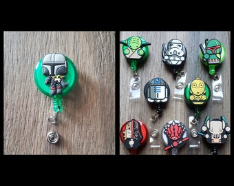 Star Wars Yoda Retractable ID Badge Reel – Zipperedheart