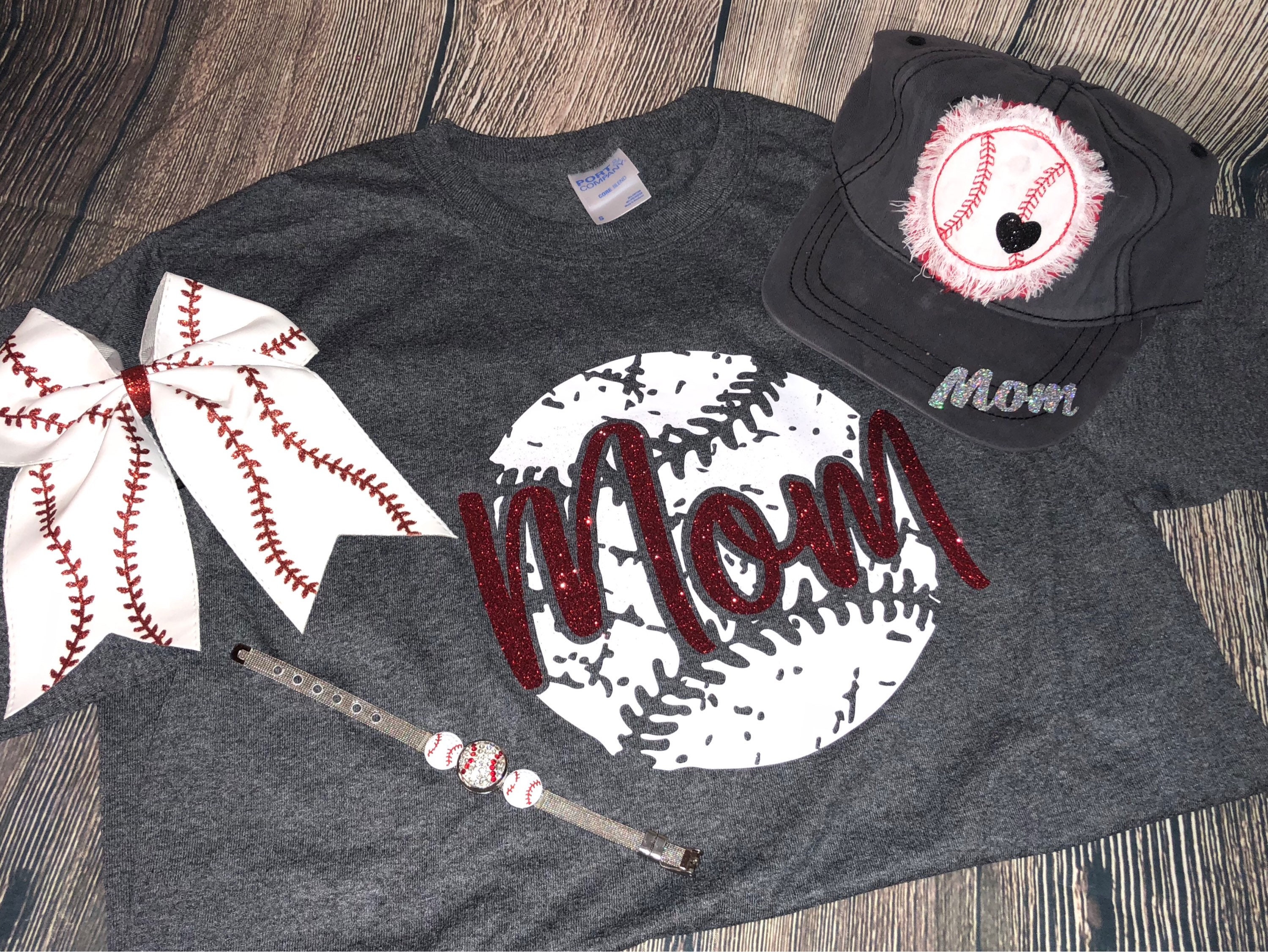 Baseball mom shirt | Etsy