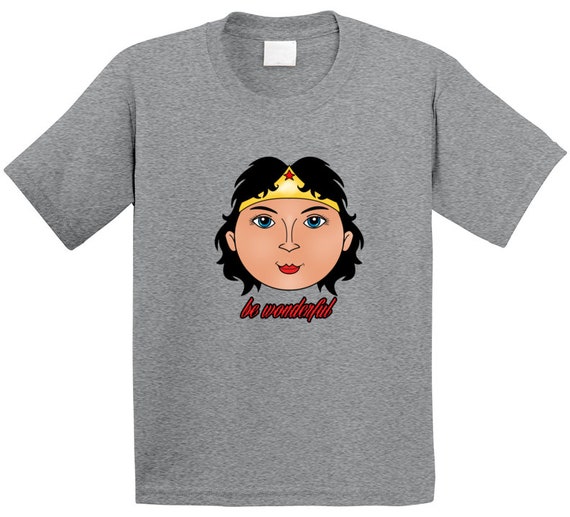 wonder woman kids t shirt