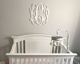 Extra large letters wall decor