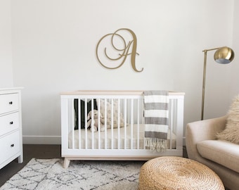 Wooden Initials - Door Hanger - Door Sign - Wooden Letters - Custom Monogram Initials - Large Letters - Room Decor - Custom letter