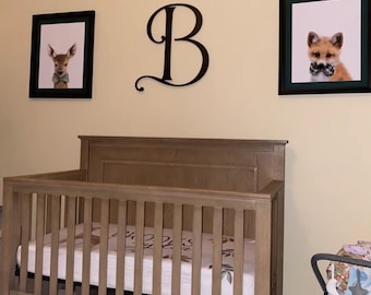 Custom Wooden Letters - Nursery Room Decor - Wooden Letters - Custom Monogram Initials - Large Letters - Baby Room Decor - Custom letter