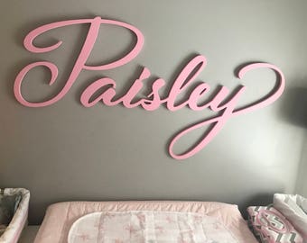 Wooden Name Sign, Nursery Name, Baby Name Cut out, Cutout Name, Wood Name Sign, Wooden Baby Name, Kids name