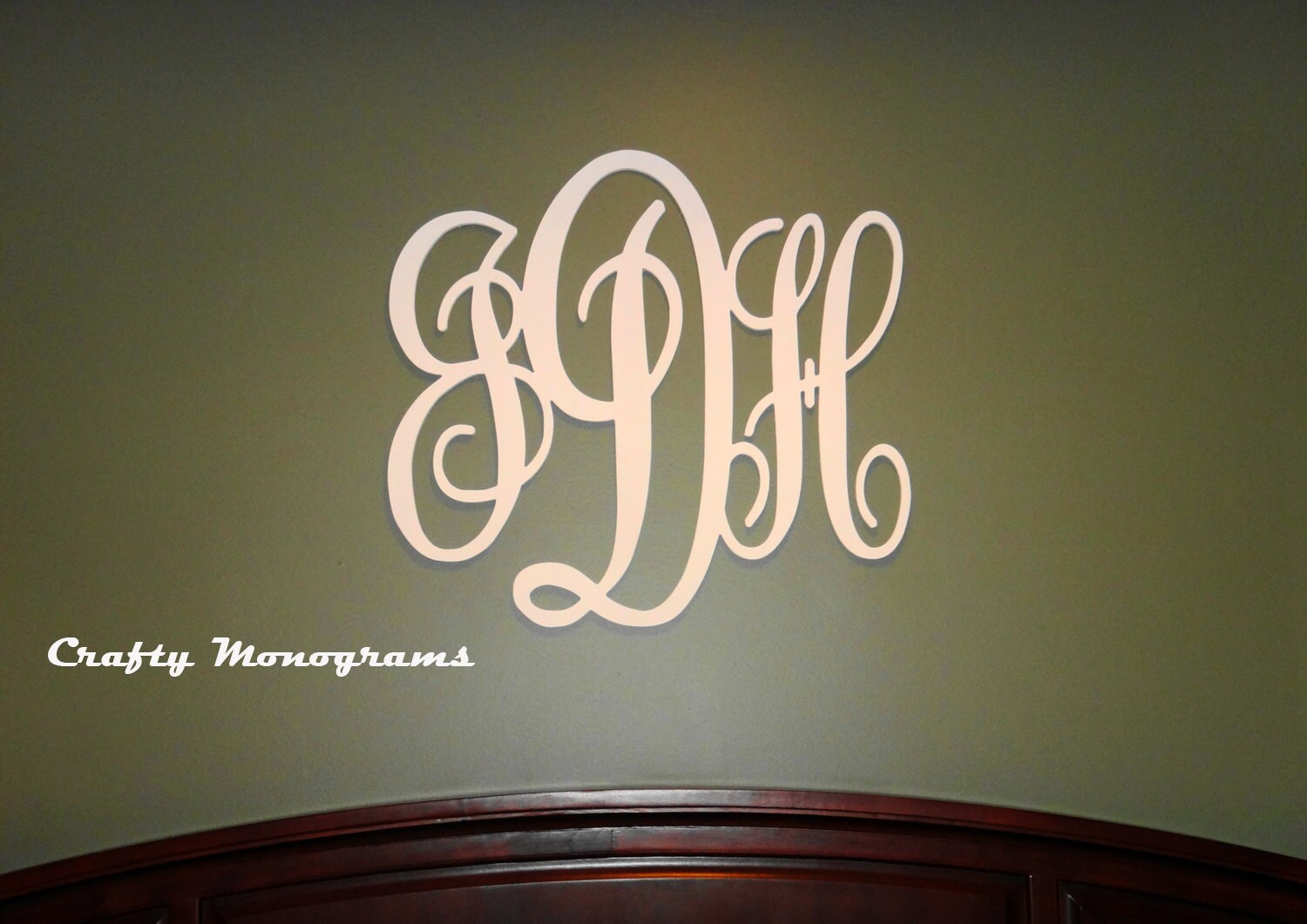 Nursery Decor Wooden Monogram Wall Art Large Wood monogram Etsy