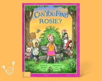 Personalised Children's Book - Can You Find (Your child's name)? Delightful story, beautifully illustrated, made in the UK