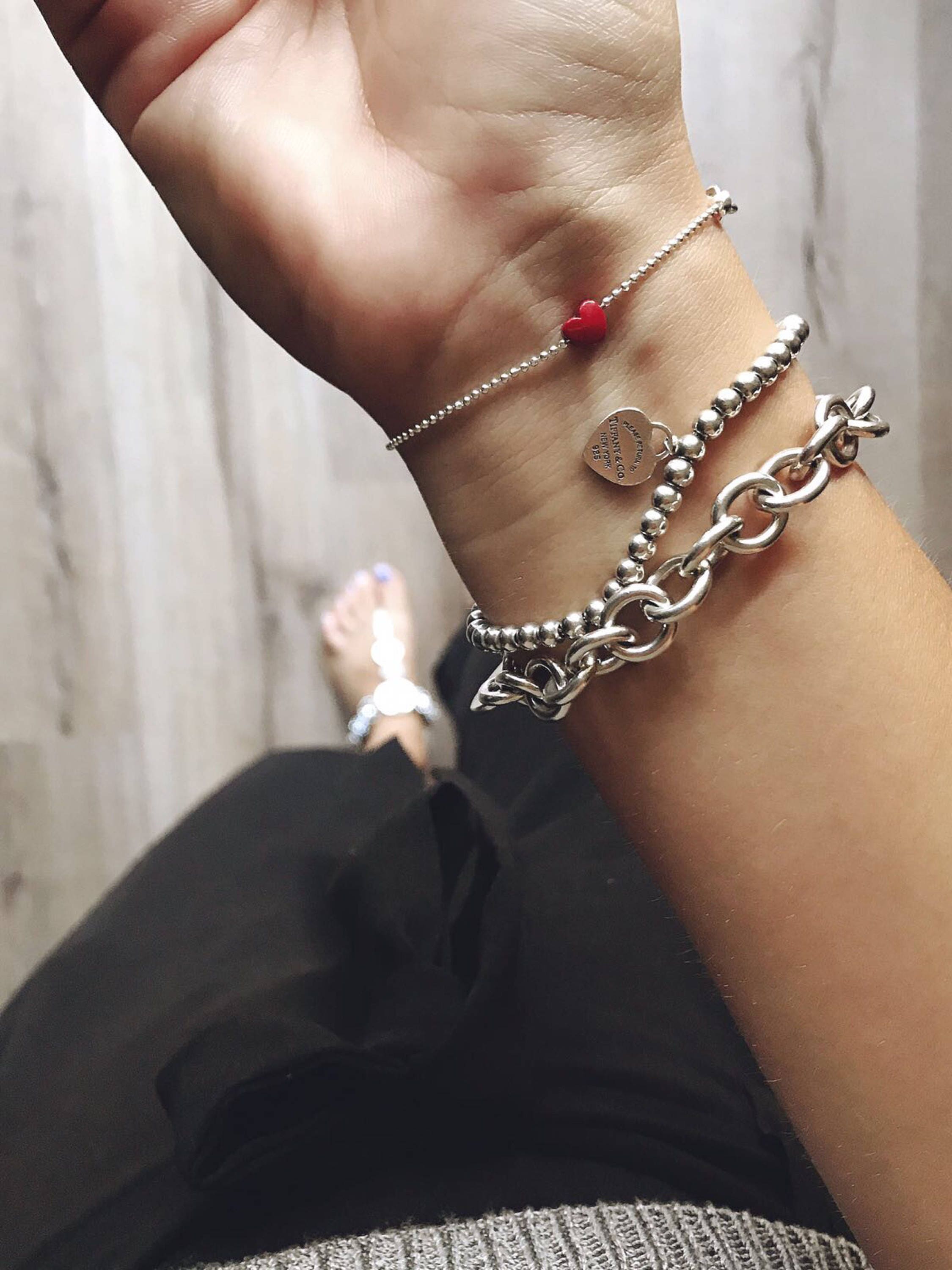 tiffany red bracelet