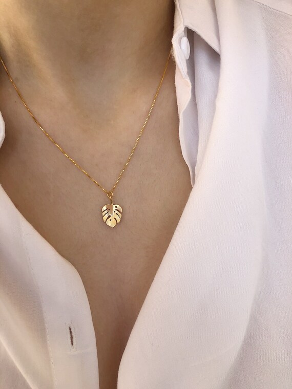 Necklace with venetian chain in 925 silver and hand pendant with horns