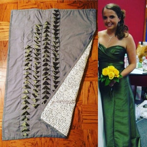 Bridesmaid Dress Quilt