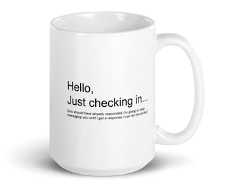 Corporate Lingo Office Mug, Work Email Coworker Gift, Great Boss Gift, White Mug 11oz or 15oz