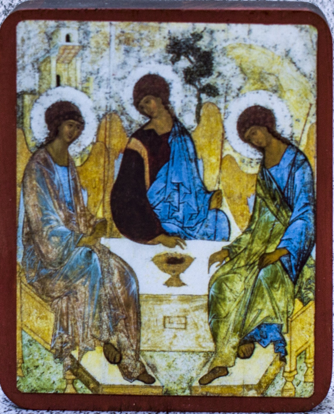 Trinity Rublev Orthodox Icon Russian icon Holy Trinity Andrei Etsy