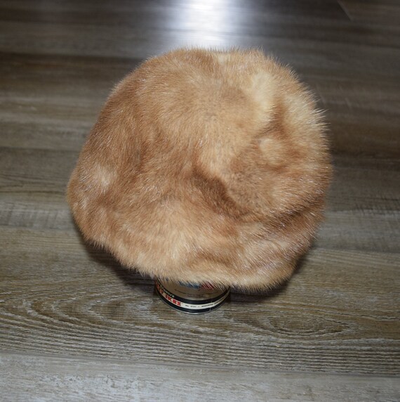 vintage fur hat by Gem