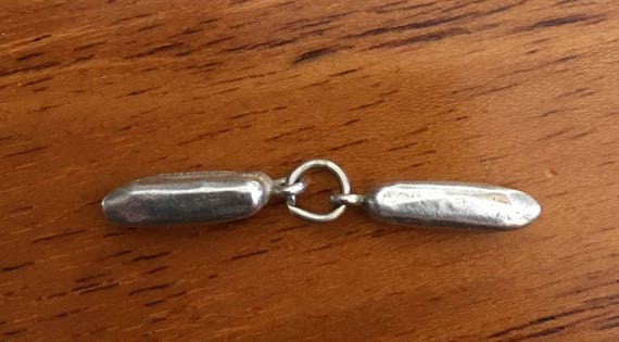 Vintage Sterling Silver Moccasins Charm - image 4