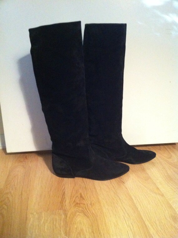 Vintage Perry Ellis Suede Boots
