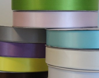 1" Satin Ribbon - 100 yards/roll
