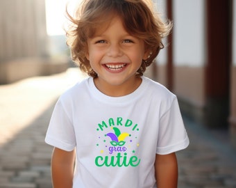 Kleinkind Karneval Cutie Shirt, Kleinkind Karneval Shirt, Fasching, NOLA Shirt, Parade Shirt, Mardi Gras Geschenk, Karneval Kleinkind Shirt