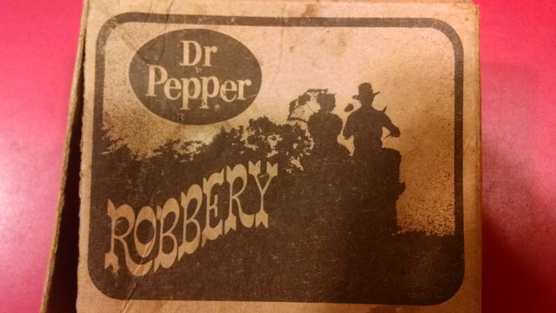 Vintage Dr Pepper Snack Bar Trailer Box