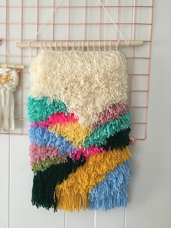 MADE TO ORDER Weave Wall Hanging Wall Decor Weaving Tapestry Fiber Art Handwoven Wallhanging Wall Art Handmade Etsy