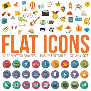 Tonicons - 2000 Icons / Clipart Bundle