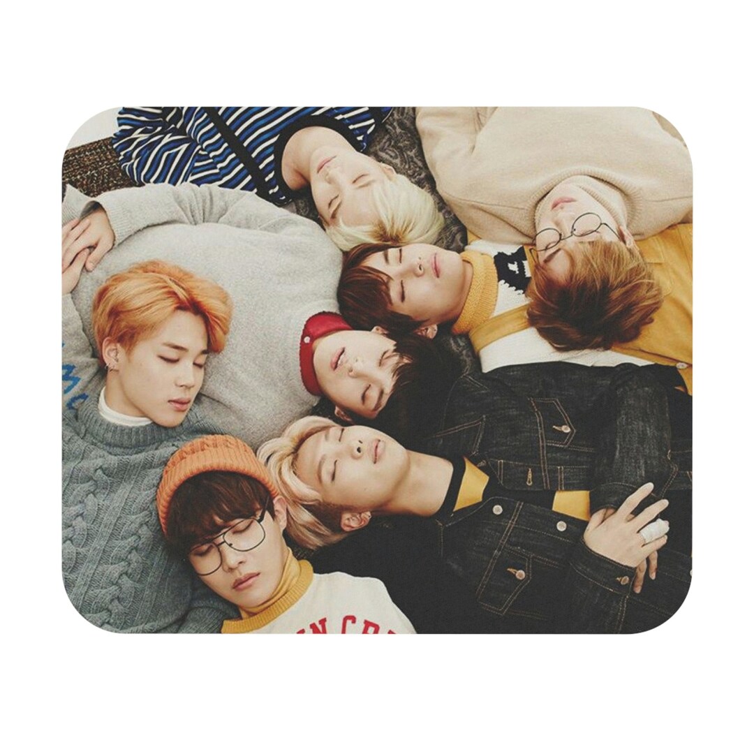 BTS Mouse Pad rectangle Etsy