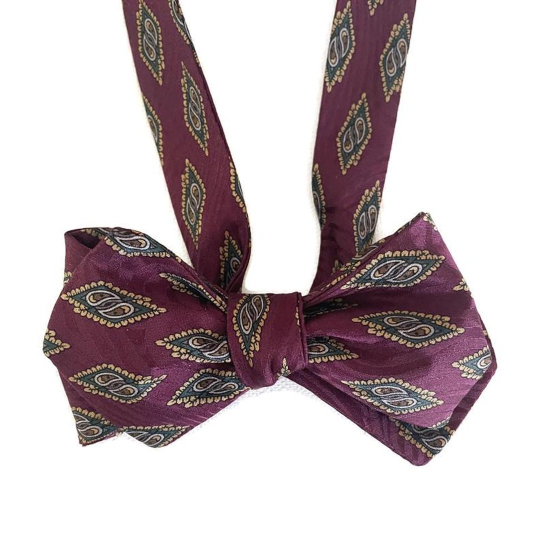 100% Silk Pre-Tied Bow Tie -Men'S Neck Ties - Mens Dress Tie - Trendy Mens Ties main image 0