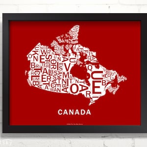 Carte typographique de Far Sky Canada