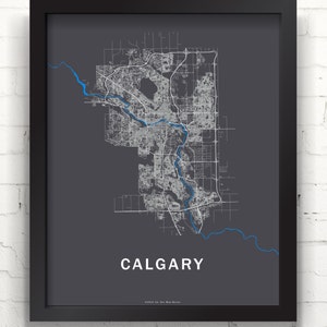 Far Sky Calgary, Alberta Roadnet Map image 2