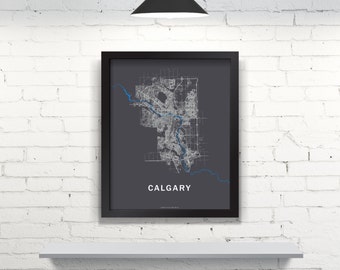 Far Sky Calgary, Alberta Roadnet Map