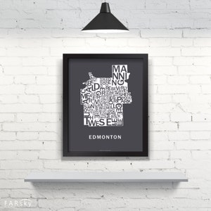 Carte typographique de Far Sky Edmonton