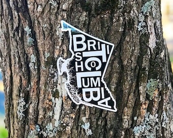 Far Sky British Columbia Vinyl Sticker