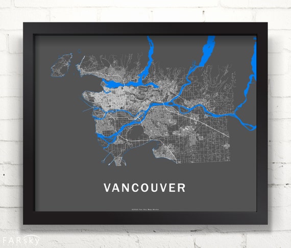 Far Sky Vancouver, British Columbia Roadnet Map
