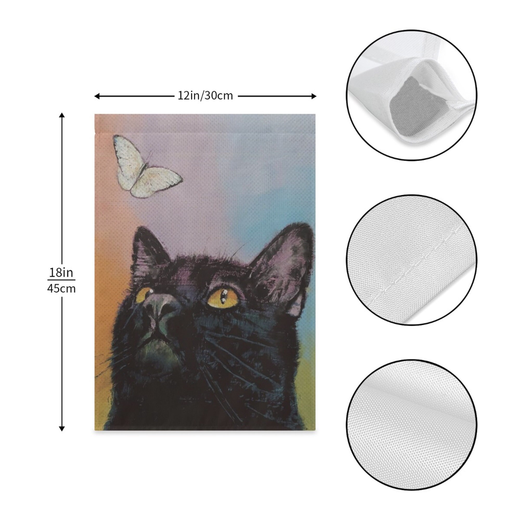 Bienvenido bandera de jardín de temporada vertical de | Etsy