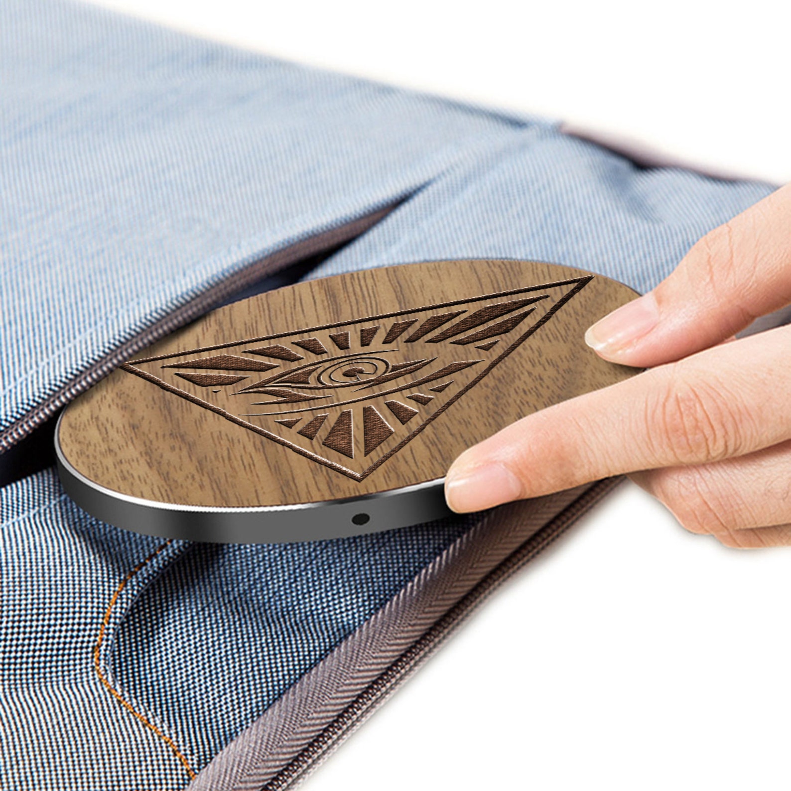 15W wooden wireless charger is suitable for various devices Etsy