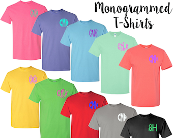 Monogrammed Shirt Adult and Youth