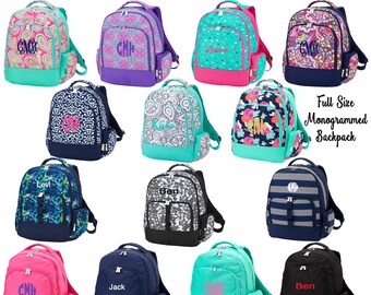 backpacks with initials on them