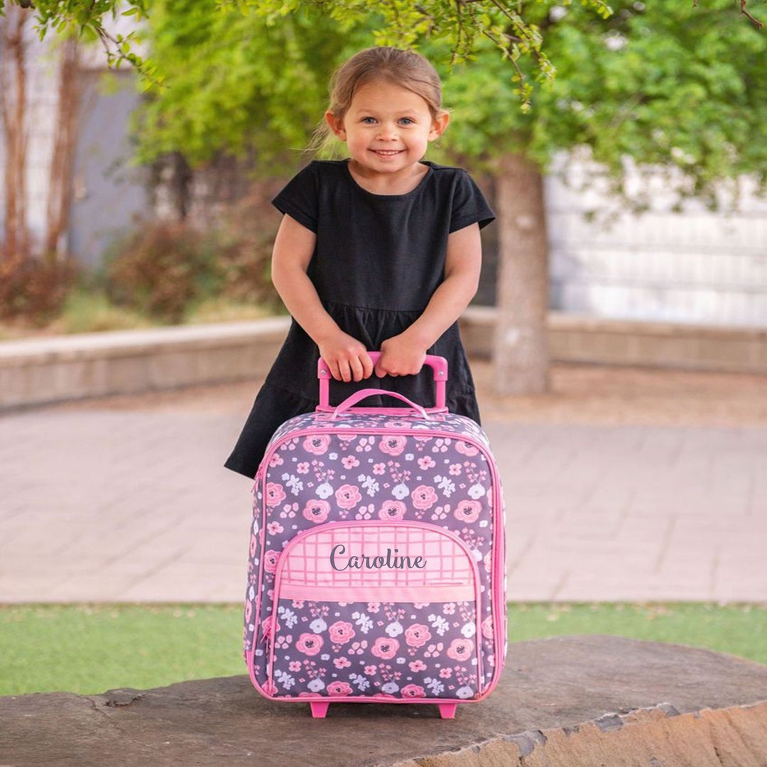 Personalized Kids Rolling Luggage / Stephen Joseph / Kids Suitcase / Travel Bag / Overnight Bag